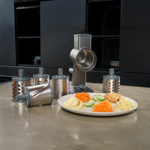 Gourmet Drum Grater Set with 6 Drums