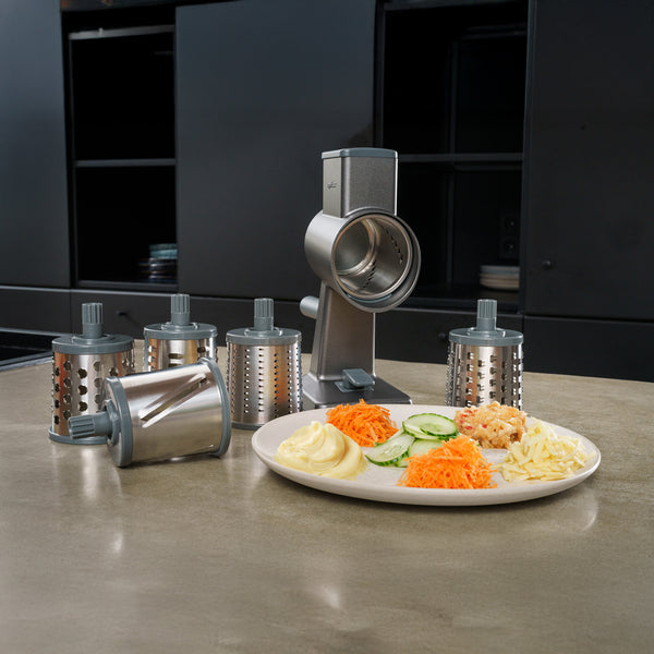 Gourmet Drum Grater Set with 6 Drums