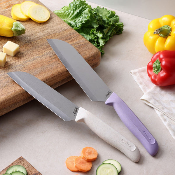Classic 2 Piece Santoku Knife Set