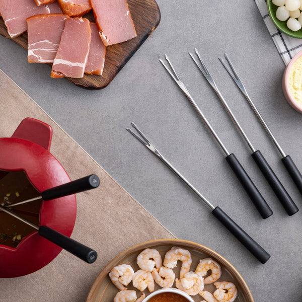 Zyliss 6 Piece Meat Fondue Fork Set — lifestyle