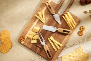 Zyliss Serving Board Acacia Wood S 36x21cm/14x8.2in — lifestyle